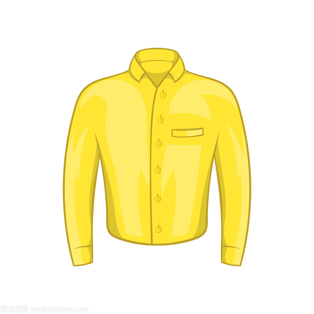 活力多彩的卡通黃種人襯衫圖標(biāo) 鞋帽配飾的時(shí)尚演繹